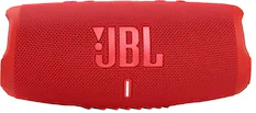 Front. JBL - CHARGE5 Portable Waterproof Speaker with Powerbank - Red.