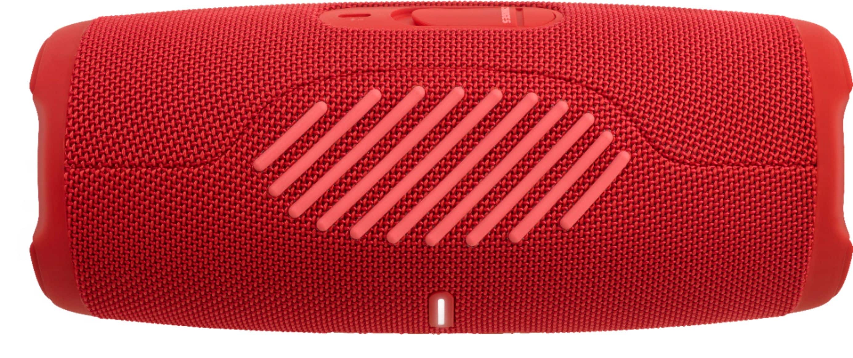 Alt View 12. JBL - CHARGE5 Portable Waterproof Speaker with Powerbank - Red.