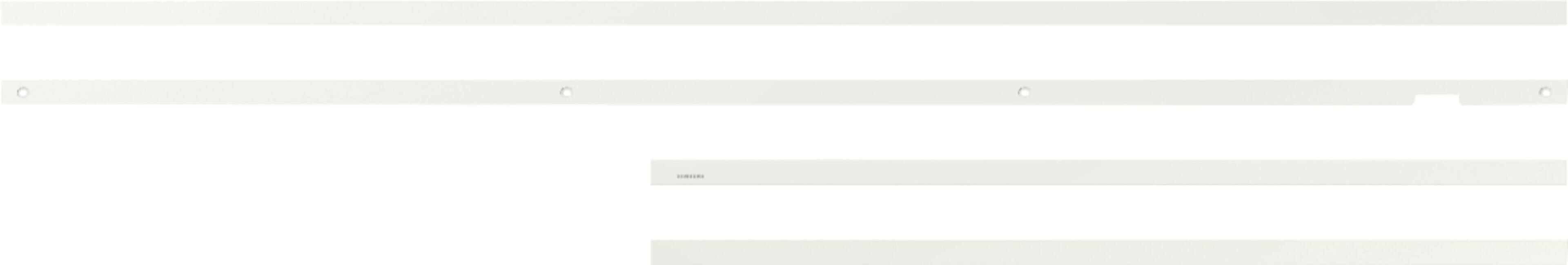 Alt View 15. Samsung - 43” The Frame Customizable Bezel - Modern White.