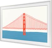 Samsung - 55” The Frame Customizable Bezel - Modern White