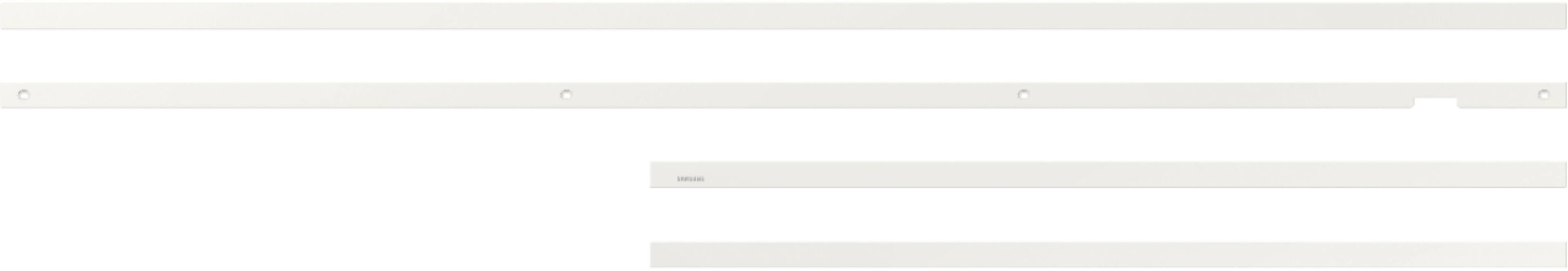 Alt View 11. Samsung - 65” The Frame Customizable Bezel - Modern White.