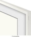 Alt View 13. Samsung - 65” The Frame Customizable Bezel - Modern White.