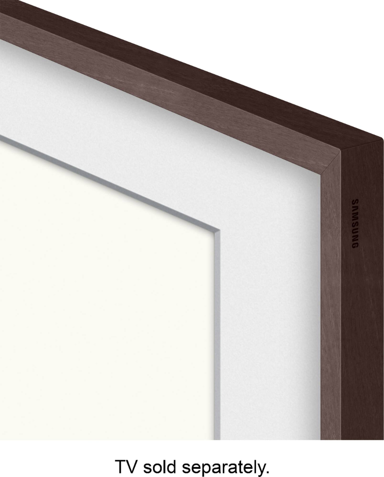 Zoom in on Alt View Zoom 13. Samsung - 50” The Frame Customizable Bezel - Modern Brown.