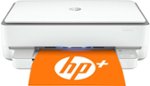 HP - ENVY 6055e Wireless Inkjet Printer with 6 months of Instant Ink Included with HP+ - White