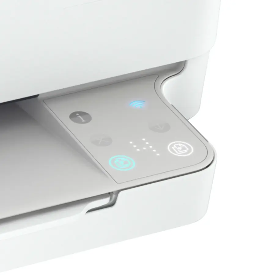 Alt View 18. HP - ENVY 6055e Wireless Inkjet Printer with 3 months of Instant Ink Included with HP+ - White.