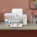 Alt View 21. HP - DeskJet 4155e Wireless All-In-One Inkjet Printer with 3 months of Instant Ink Included with HP+ - White.