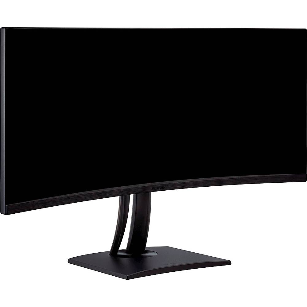 Angle View: ViewSonic - 34" LED Curved WQHD FreeSync Monitor with HDR