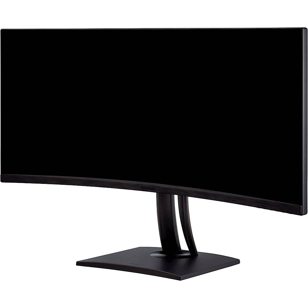 Left View: ViewSonic - 34" LED Curved WQHD FreeSync Monitor with HDR