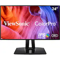 ViewSonic - VP2468A 24" IPS LED FHD Monitor - Black - Front_Zoom