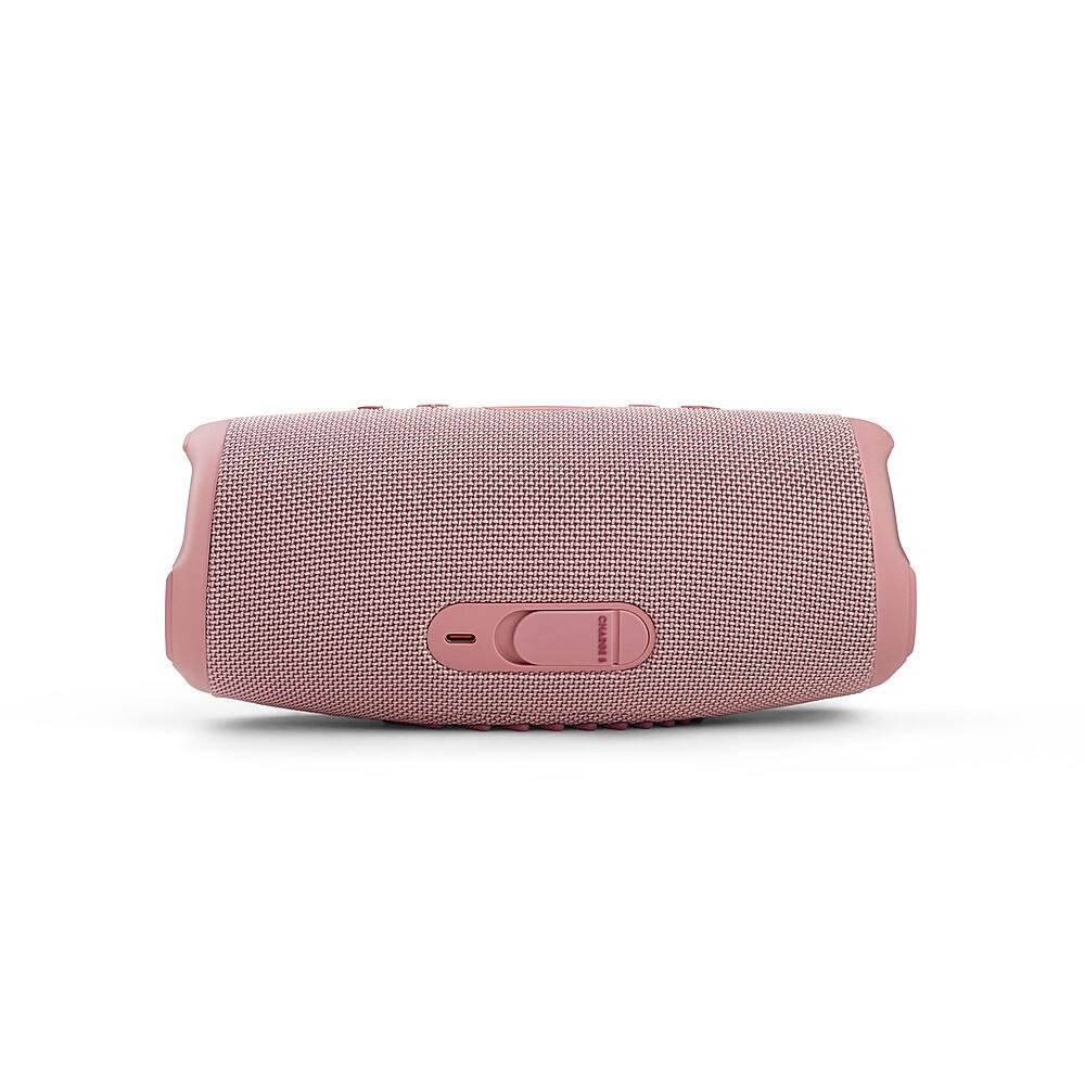 Alt View 13. JBL - CHARGE5 Portable Waterproof Speaker with Powerbank - Pink.