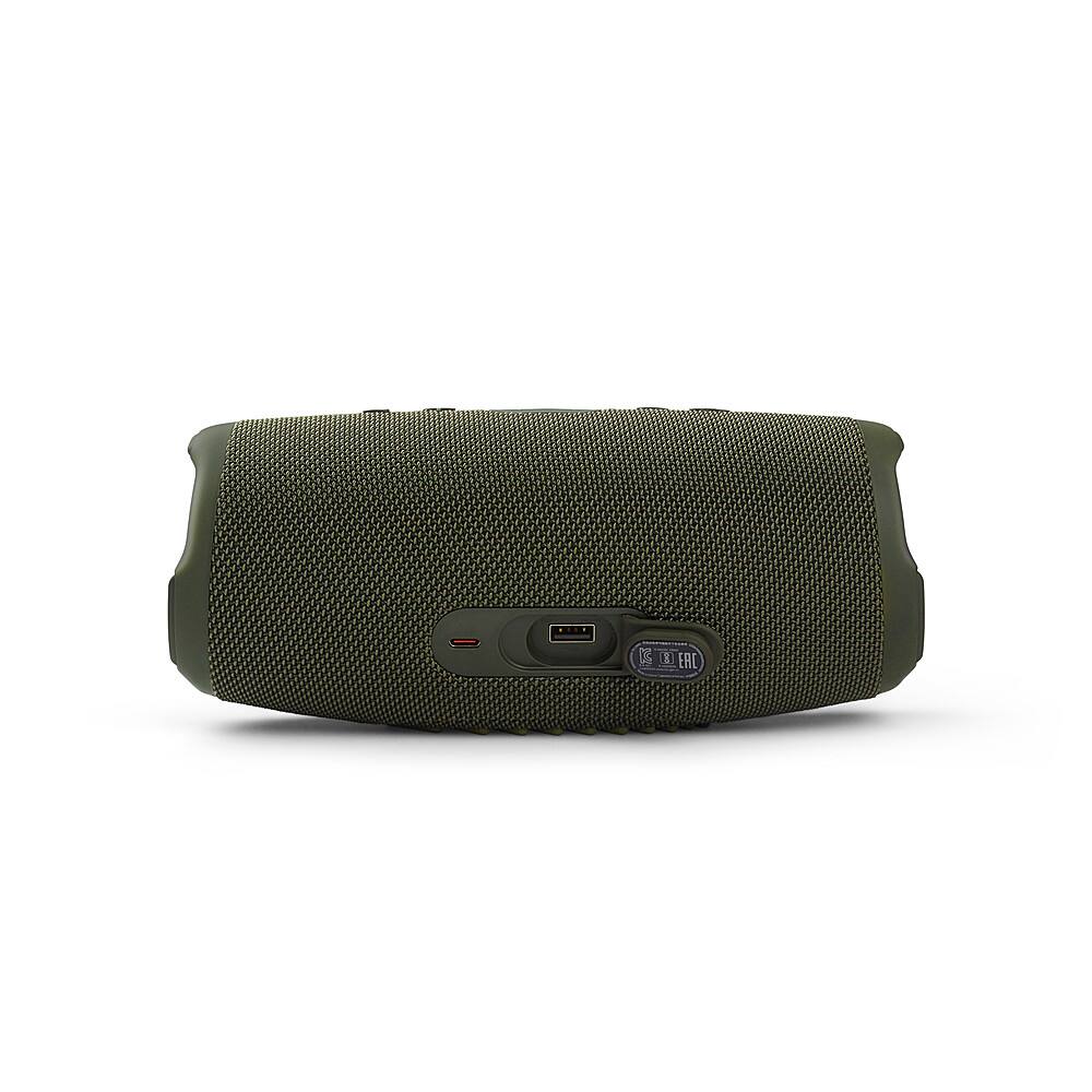 Alt View 1. JBL - CHARGE5 Portable Waterproof Speaker with Powerbank - Green.