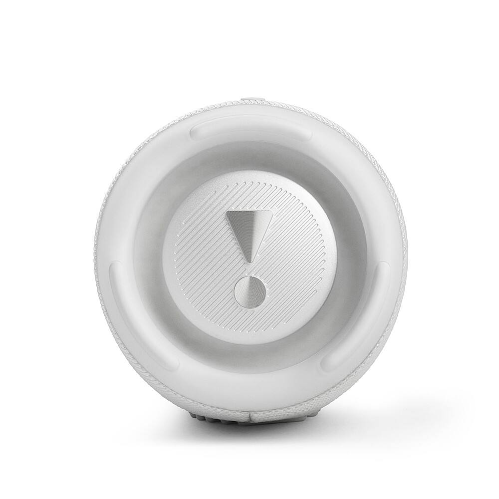 Alt View 11. JBL - CHARGE5 Portable Waterproof Speaker with Powerbank - White.