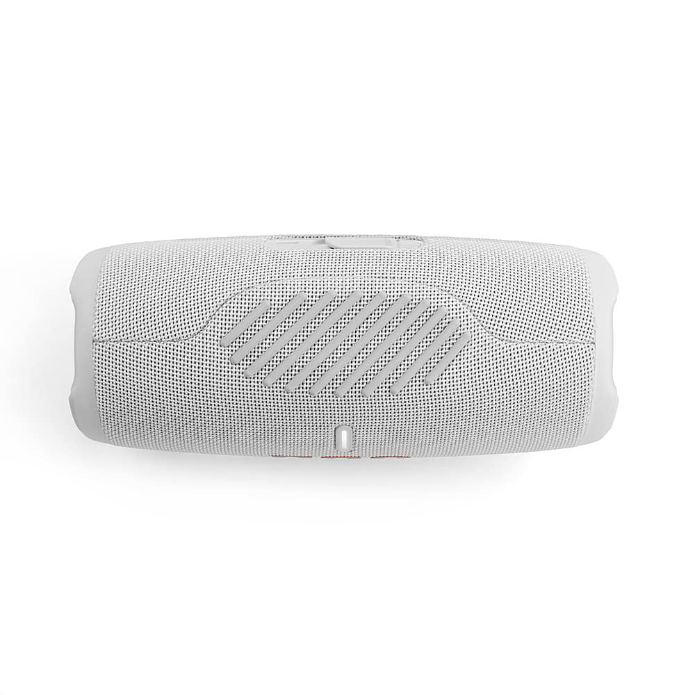 Alt View 12. JBL - CHARGE5 Portable Waterproof Speaker with Powerbank - White.
