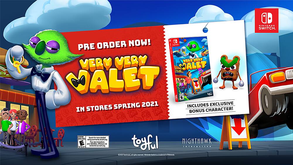 Left. Nighthawk Interactive - Very Very Valet.