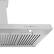 Alt View 14. ZLINE - 48" Ducted Wall Mount Range Hood in Fingerprint Resistant Stainless Steel (8KES-48) - Stainless steel look.