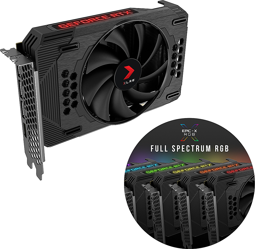 Discover PNY GeForce RTX 3060 12GB VERTO™ Dual Fan, GPU