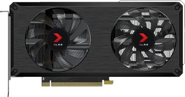 PNY - NVIDIA GeForce RTX 3060 12GB XLR8 Gaming REVEL EPIC-X RGB Dual Fan Graphics Card - Front_Zoom