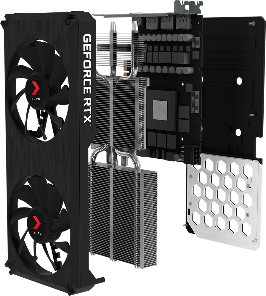 PNY GeForce RTX™ 3060 12GB VERTO™ Dual Fan