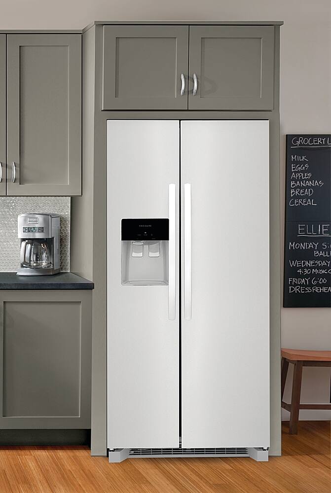 Alt View 13. Frigidaire - 22.3 Cu. Ft. Side-by-Side Refrigerator - White.