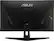 Back. ASUS - TUF Gaming 27" IPS FHD 1080P 165Hz 1ms FreeSync Premium Gaming Monitor (2 x HDMI, DisplayPort) - Black.