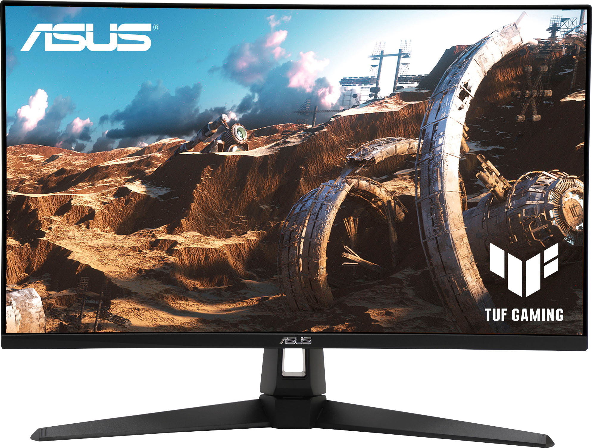 ASUS - TUF Gaming 27" LCD Widescreen Adaptive Sync Monitor (2 x HDMI, DisplayPort) - Black