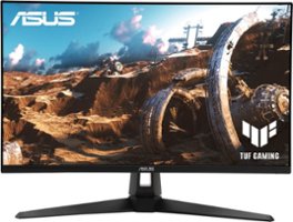 ASUS - TUF Gaming 27" IPS FHD 1080P 165Hz 1ms FreeSync Premium Gaming Monitor (2 x HDMI, DisplayPort) - Black - Black - Front_Zoom