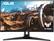 Front. ASUS - TUF Gaming 27" IPS FHD 1080P 165Hz 1ms FreeSync Premium Gaming Monitor (2 x HDMI, DisplayPort) - Black.