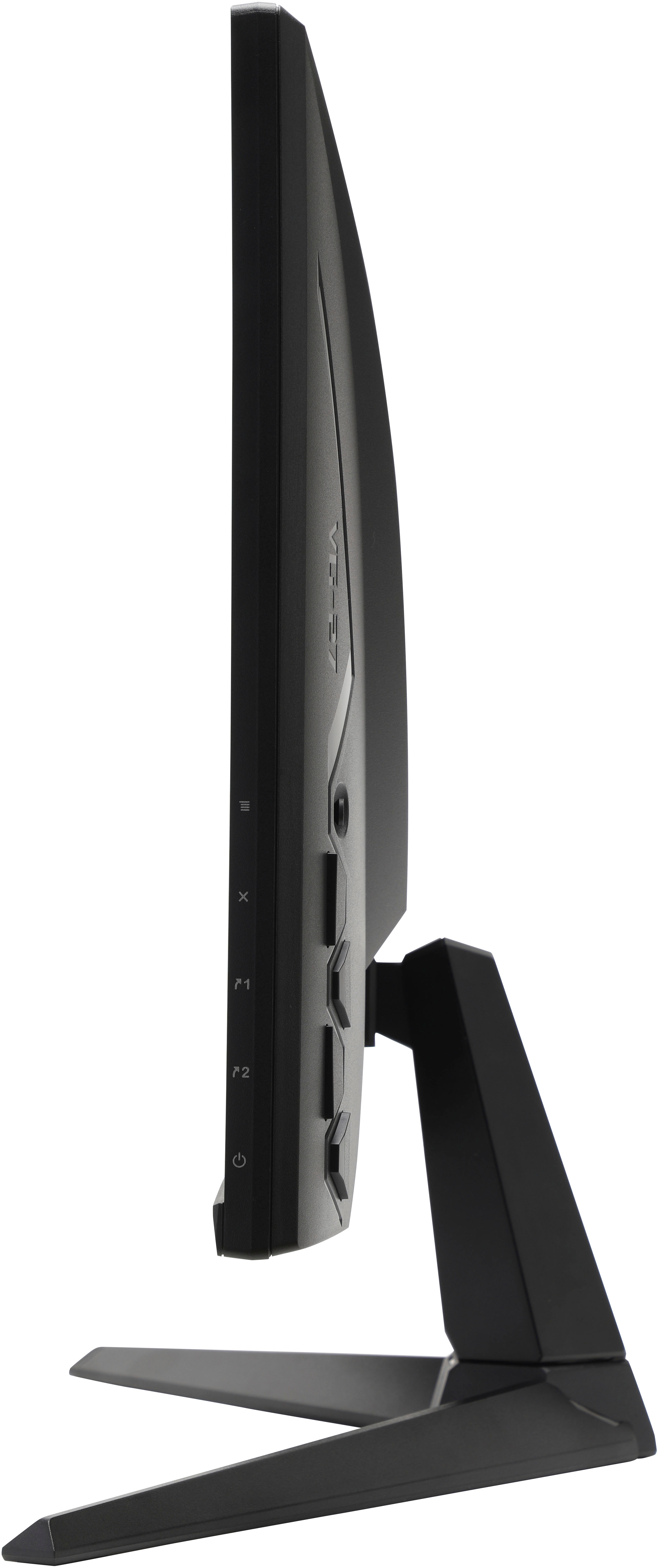 Left View: Samsung - Odyssey CRG9 49" Curved Dual QHD FreeSync and G-Sync Gaming Monitor (DisplayPort, HDMI, USB) - Black