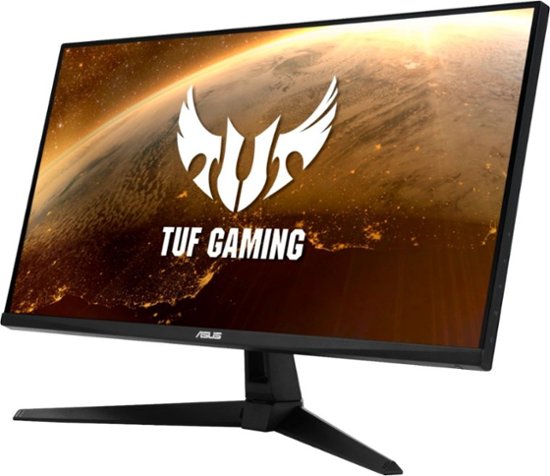 Front Zoom. ASUS - TUF VG289Q1A Widescreen Gaming LCD Monitor - Black - Black.