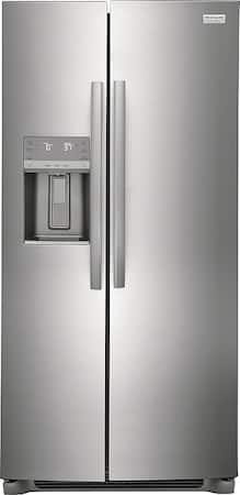 Frigidaire - Gallery 33 in. Wide 22.3 Cu. Ft. Side-by-Side Refrigerator - Smudge Proof Stainless Steel