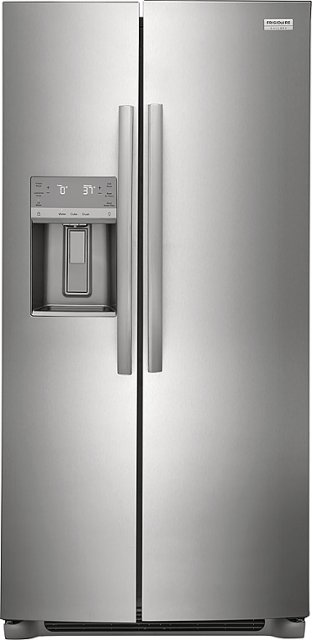 Front Zoom. Frigidaire - Gallery 22.3 Cu. Ft. Side-by-Side Refrigerator - Stainless steel.