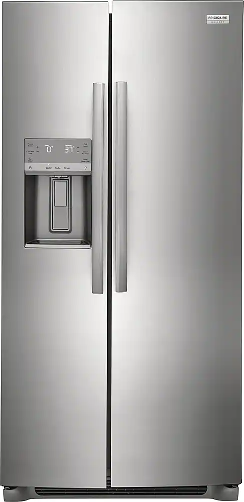 Frigidaire - Gallery 22.3 Cu. Ft. Side-by-Side Refrigerator - Stainless Steel
