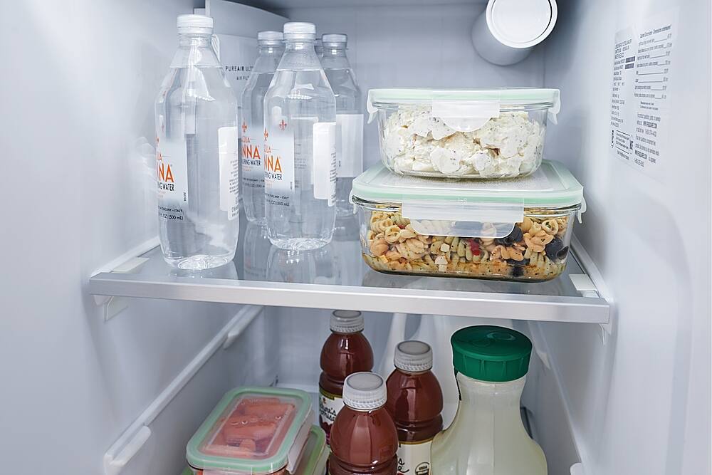 Alt View 11. Frigidaire - Gallery 22.3 Cu. Ft. Side-by-Side Refrigerator - Smudge-Proof® Stainless Steel.