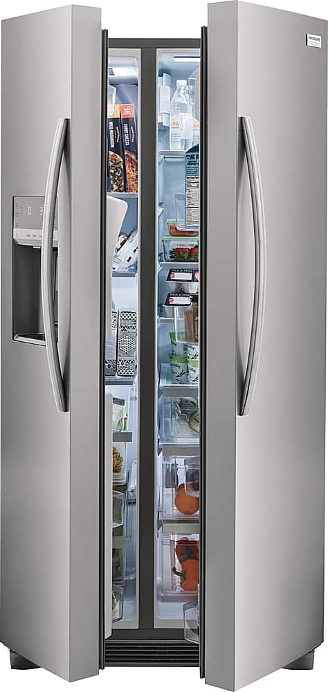 Alt View 17. Frigidaire - Gallery 22.3 Cu. Ft. Side-by-Side Refrigerator - Smudge-Proof® Stainless Steel.