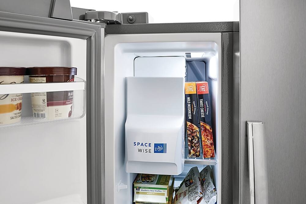 Alt View 5. Frigidaire - Gallery 22.3 Cu. Ft. Side-by-Side Refrigerator - Smudge-Proof® Stainless Steel.