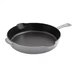Staub - Cast Iron 11-inch Traditional Skillet - Graphite Grey