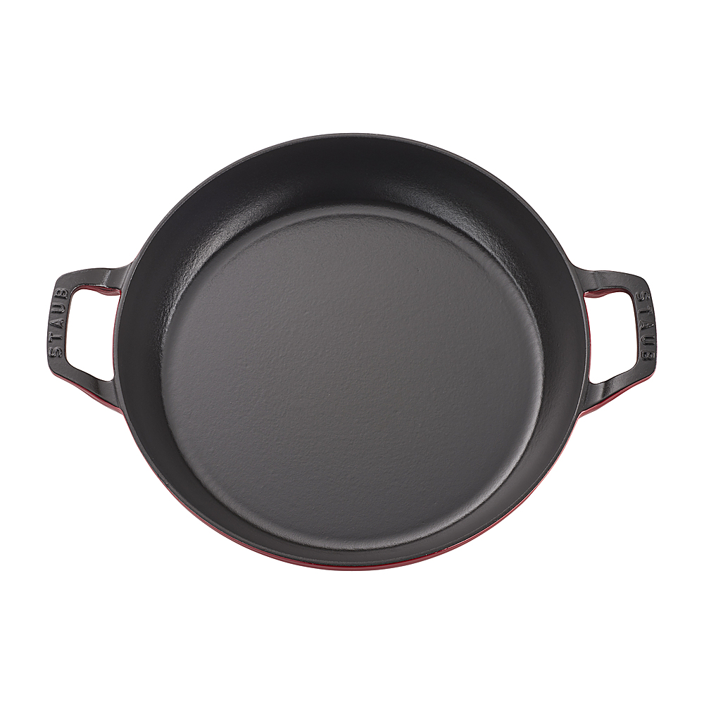 Staub Perfect Pan 4.5QT with Glass Lid, Cast Iron, 7 Colors