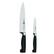 Angle. ZWILLING - Four Star 2-pc "The Must Haves" Knife Set - Black.