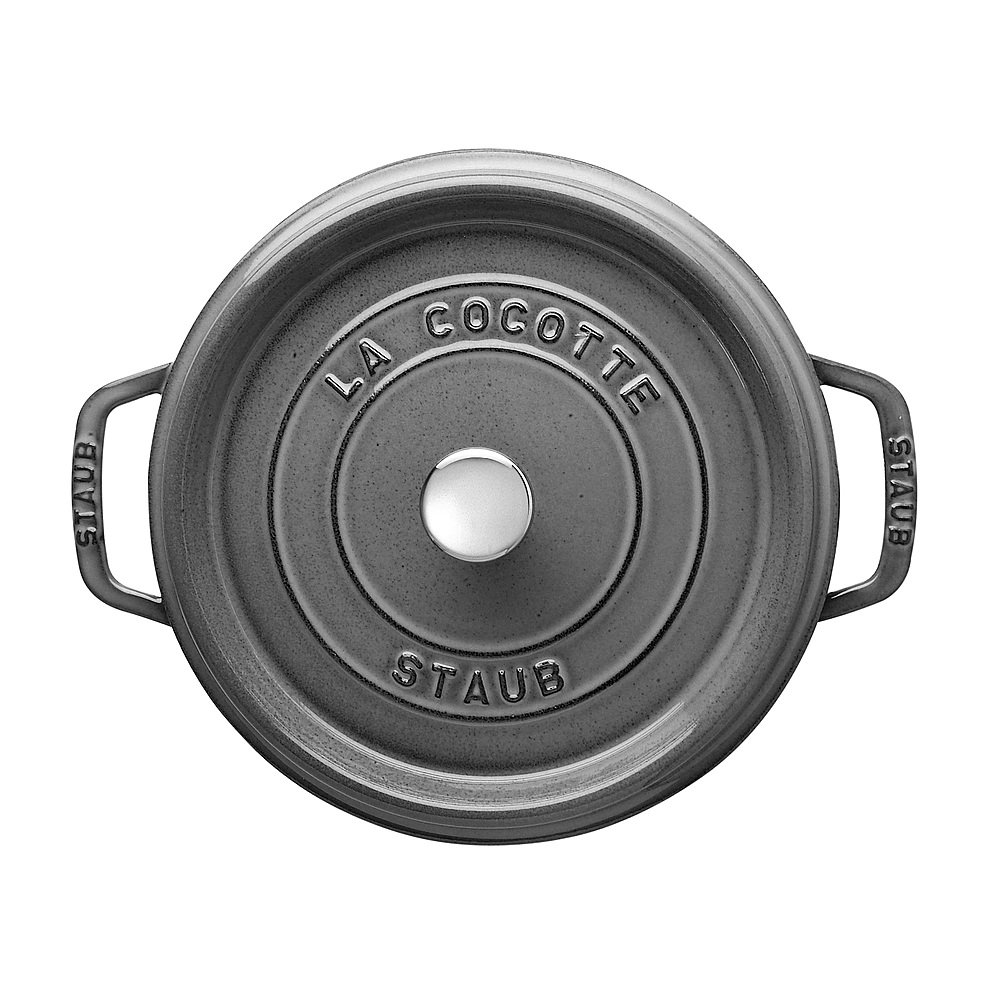 Staub Cast Iron 13-inch Double Handle Fry Pan Graphite Grey 1313418 - Best  Buy
