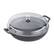Angle. Staub - Cast Iron 3.5-qt Braiser with Glass Lid - Matte Black.