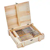 ZWILLING - 12-pc Steak Dinner Set - Black - Angle_Zoom