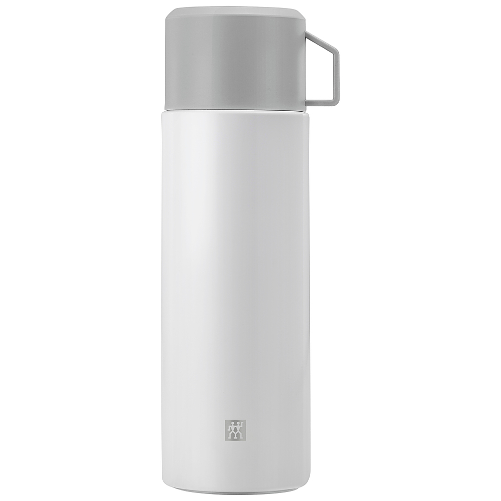 Angle View: ZWILLING - Thermo 33.8oz. Beverage Bottle - Silver