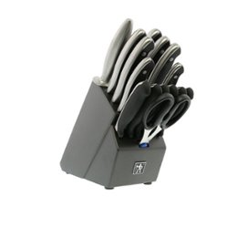 Henckels - Forged Synergy 16-pc East Meets West Knife Block Set - Black - Angle_Zoom