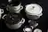 Alt View 15. Staub - Cast Iron 5.5-qt Round Cocotte - White Truffle.