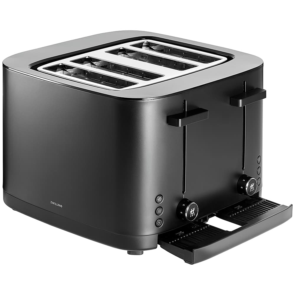 Alt View 12. ZWILLING - Enfinigy 4-Slice Toaster - Black.