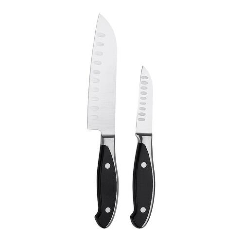 J.A. HENCKELS INTERNATIONAL - Henckels Forged Synergy 2-pc Asian Knife Set - Black