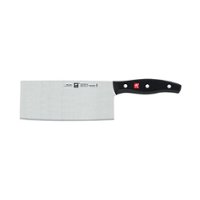 ZWILLING - TWIN Signature 7-inch Chinese Chef's Knife/Vegetable Cleaver - Black - Angle_Zoom