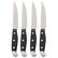 Alt View 11. Henckels - Statement 4-pc Steak Knife Set - Black.