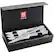 Angle. ZWILLING - Porterhouse Stainless Steel 8-pc Steak Knife Set with Black Presentation Case - Black.