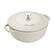 Angle. Staub - Cast Iron 3.75-qt Essential French Oven Truffle - White.